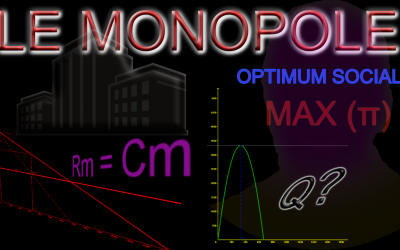 Le Monopole : équilibre et optimum social